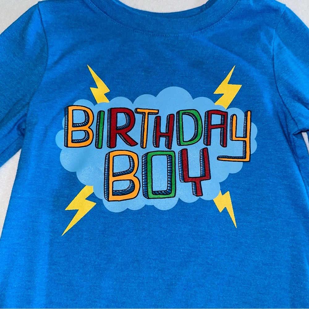 Birthday Boy long sleeve shirt 2T
